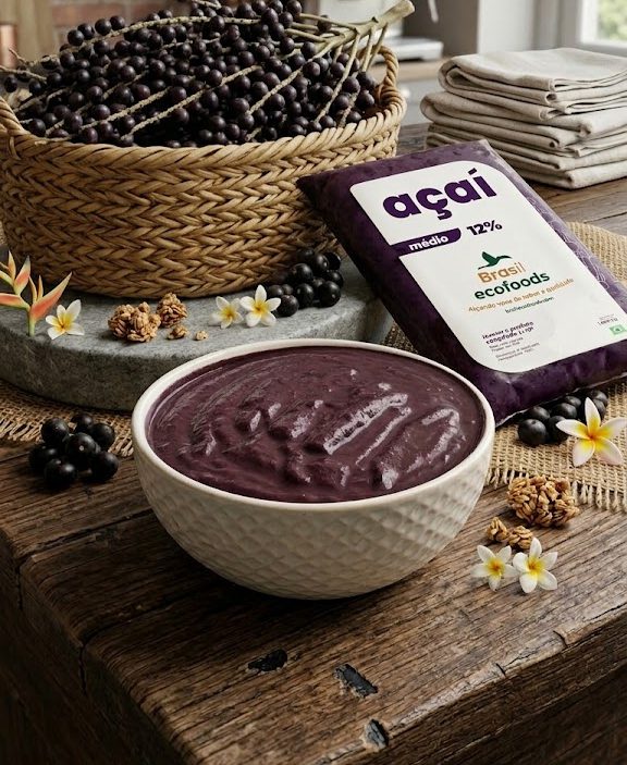 Polpa de Acai Brasil Ecofoods 17 cachos