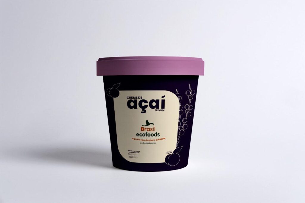 Pote Creme de Açai Premium - Brasil Ecofoods - brasilecofoods 01