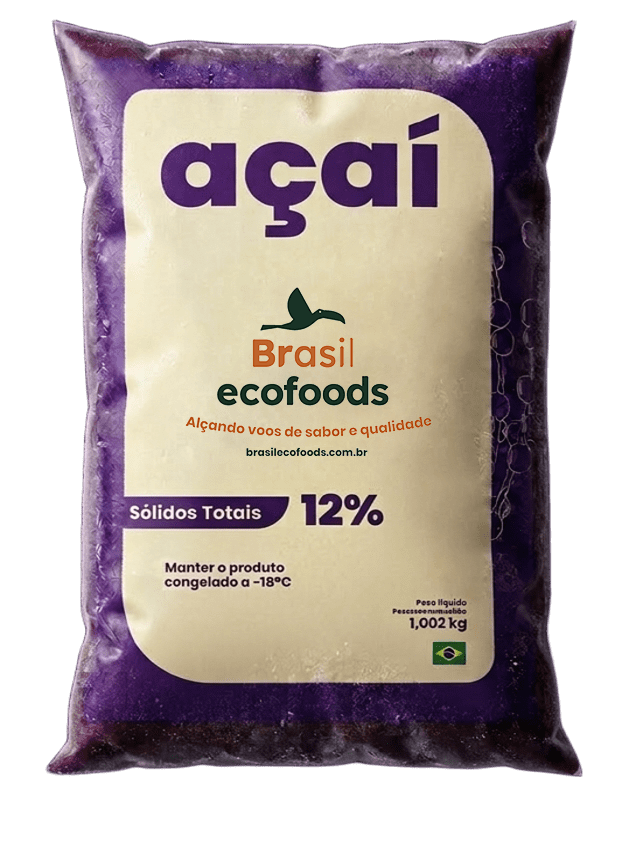 produção de Polpa de Açaí 12% de Sólidos em São Paulo